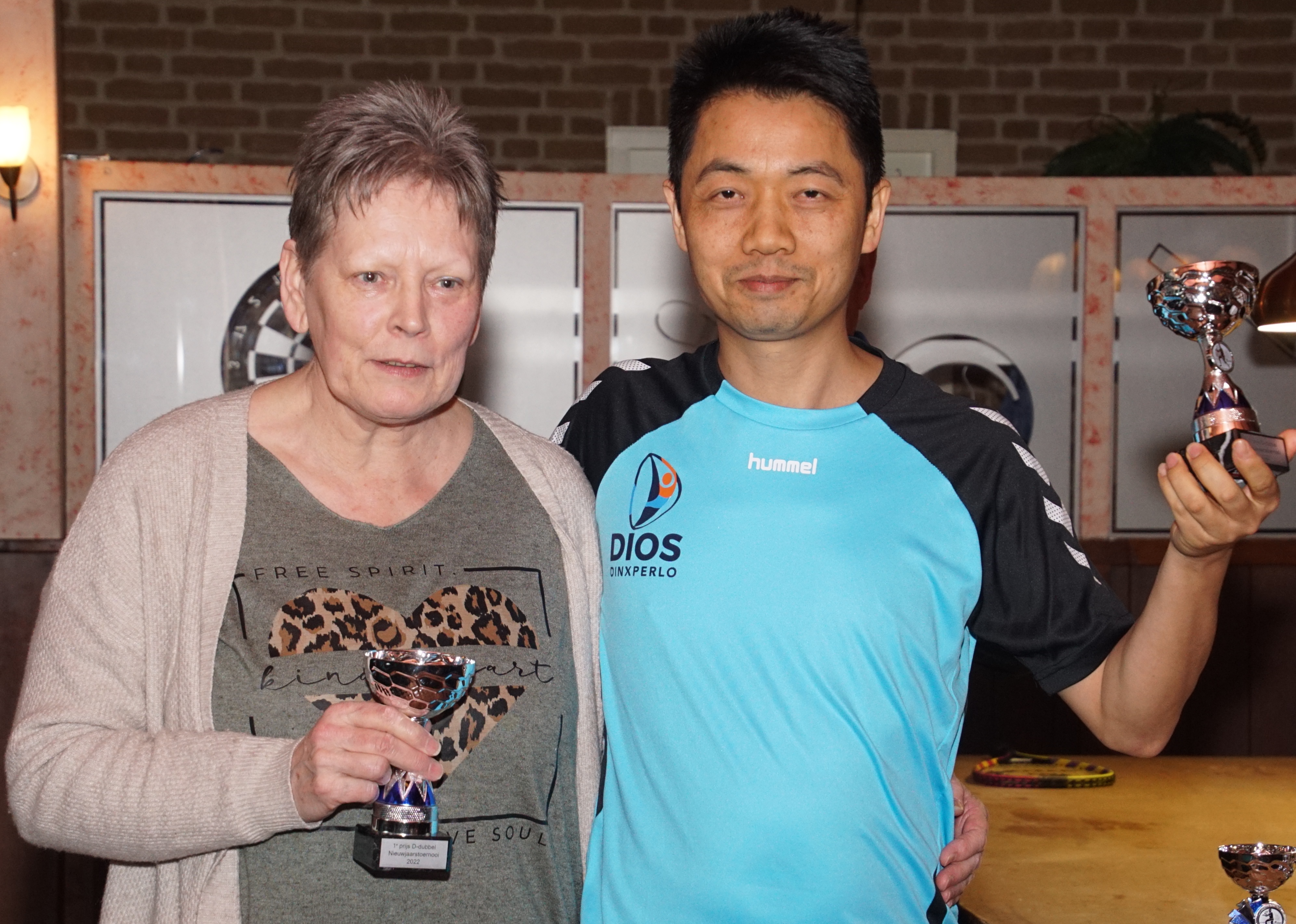 D1 Dubbel Doorthe ter beek en Qianwen Li